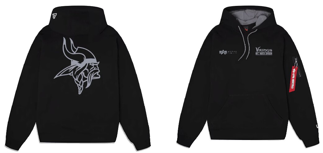 Men Minnesota Vikings 2024 Nike NFL black hoodie->indianapolis colts->NFL Jersey